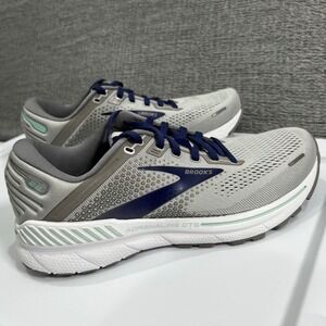 Brooks Adrenaline GTS 22 Running Athletic Shoes Womens 10.5 Grey Purple Cushion